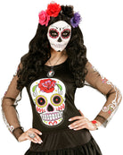 Haarspange mit schwarzer Rose - 2