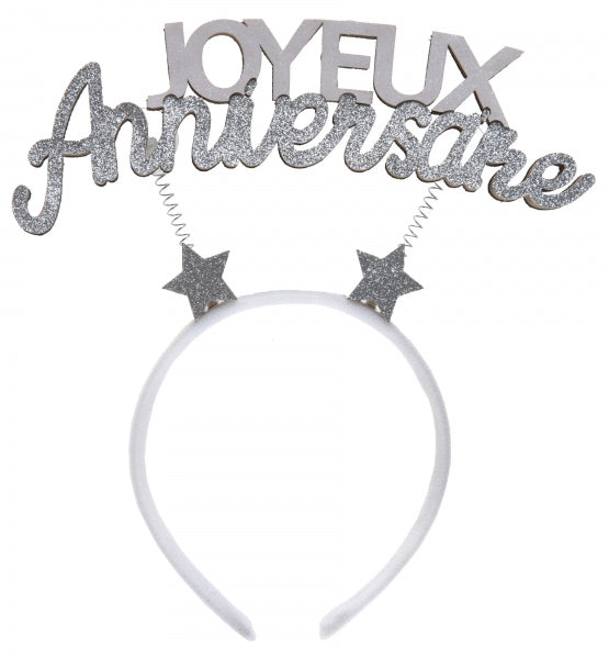 Silberner Anniversaire Étoile Haarreif 1