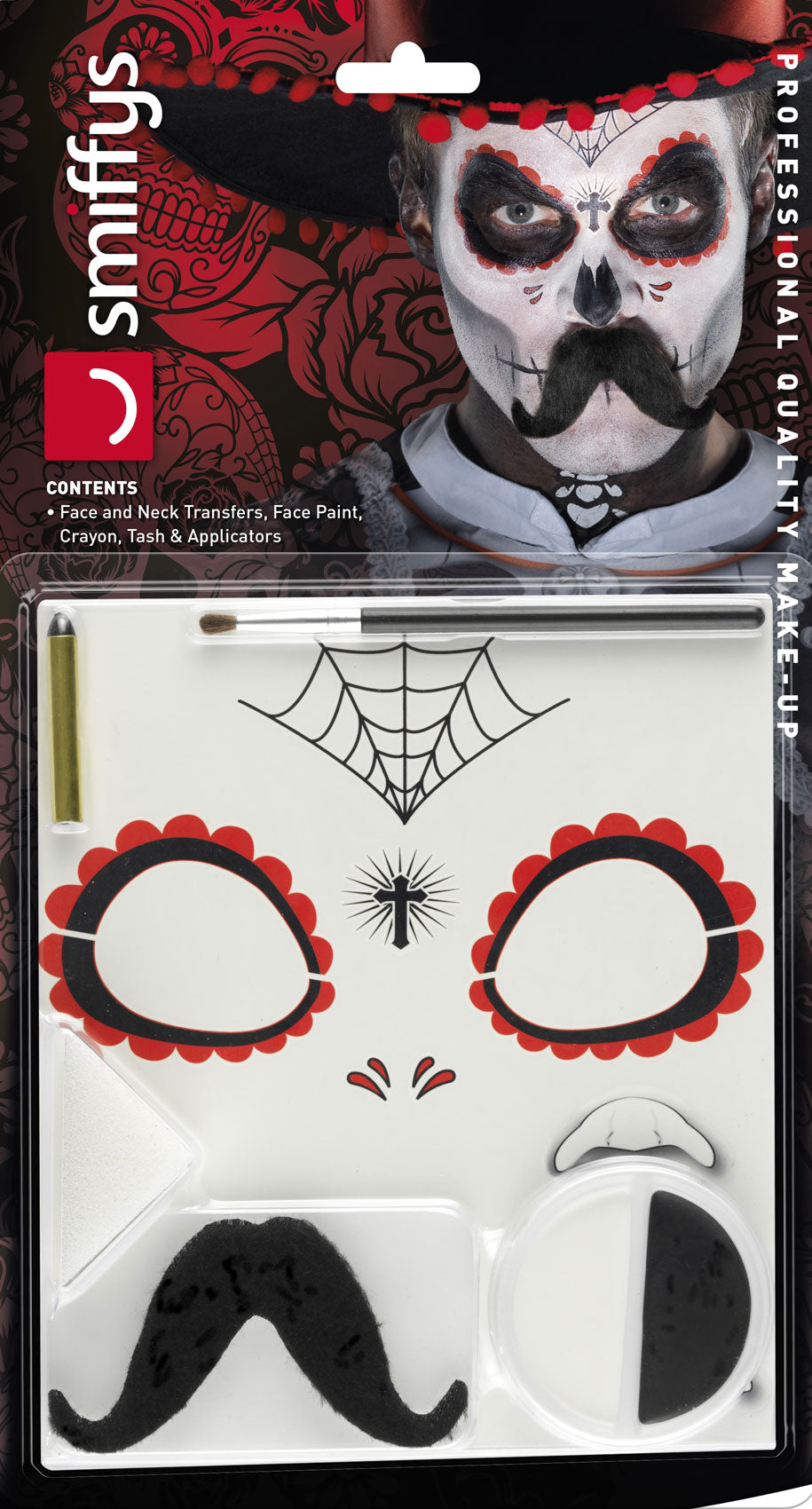 Sir Dia de los Muertos Make Up Set - 1