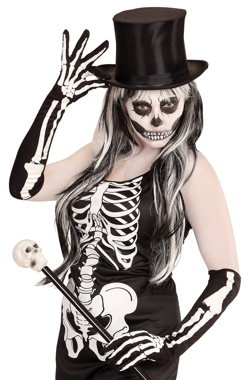 Skelett Handschuhe 50cm - 2