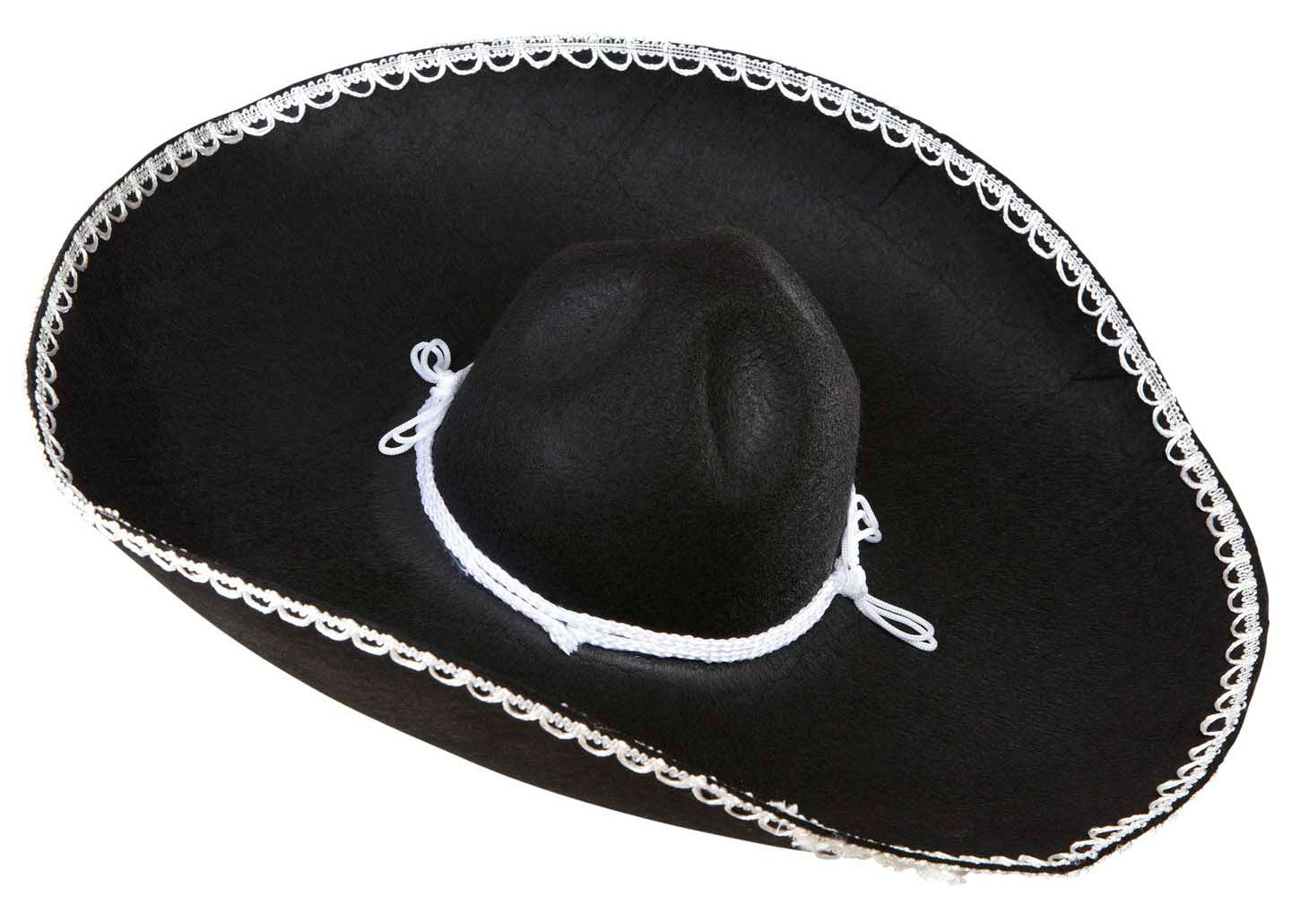 Schwarzer mexikanischer Sombrero - 1