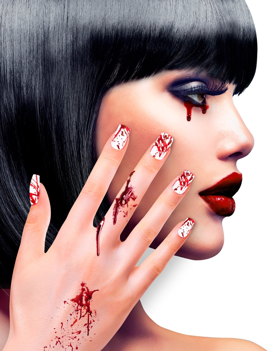 Stiletto Bloody Fingernägel für Damen - 1