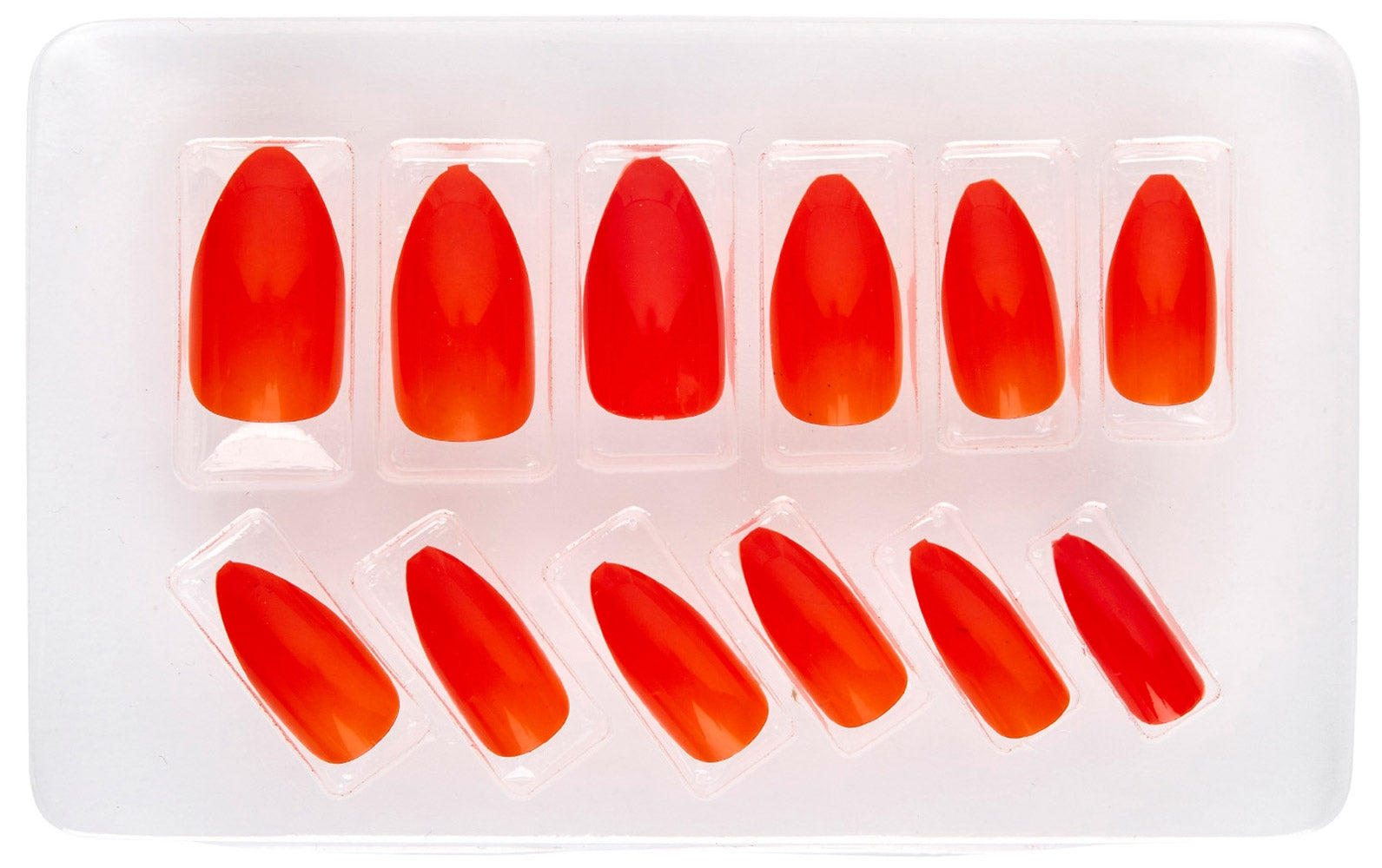 Stiletto Fingernägel rot - 2