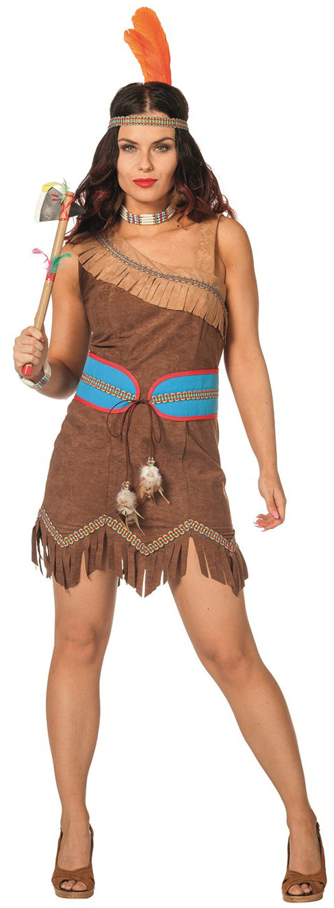 Strahlende Sonne Cherokee Indianerin Kostüm Deluxe - 1