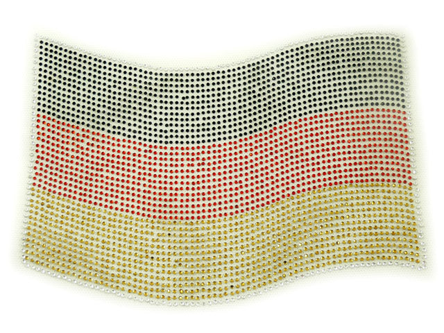 Strass Bügelbild Deutschland 1