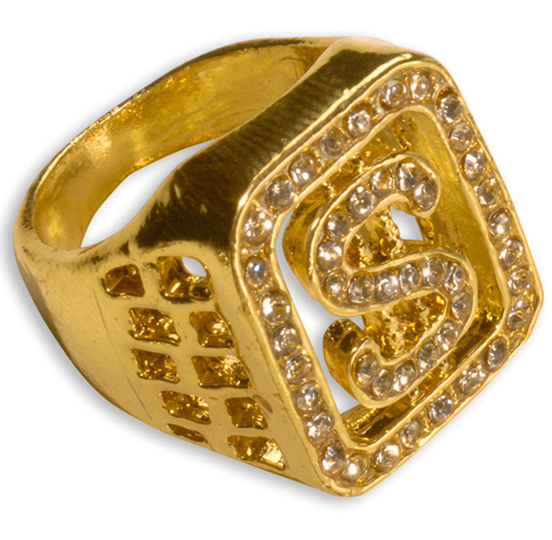 Strass Dollar Ring - 1