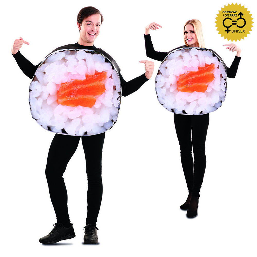 Sushi Maki Rolle Kostüm unisex - 1