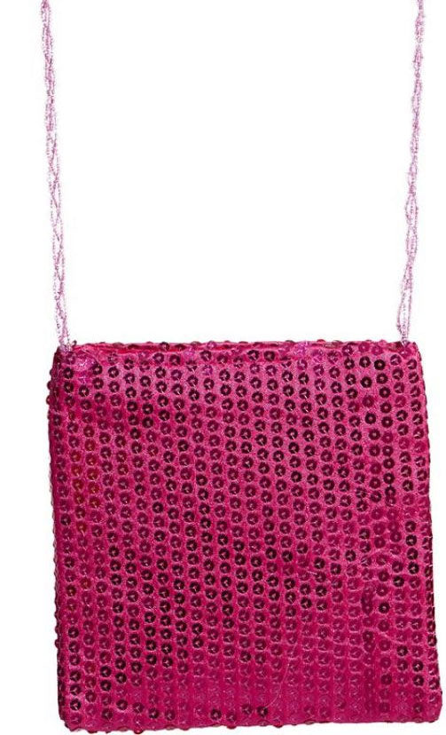 Pailletten Tasche pink - 2