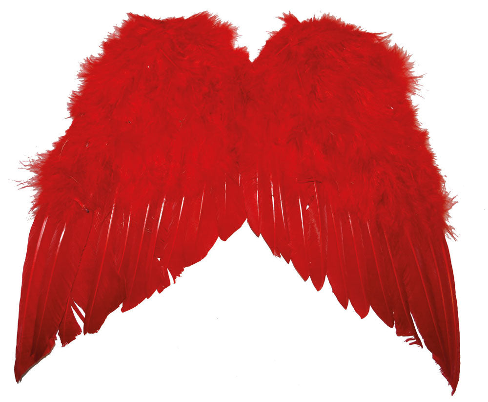 Teuflische rote Flügel 30x36cm - 1