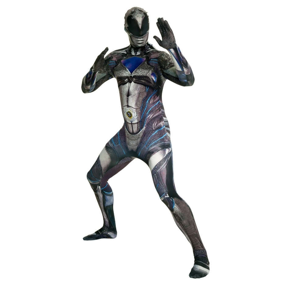 Deluxe Power Ranger Morphsuit Schwarz - 1