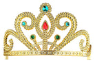 Tiara gold mit Edelsteinen - 1