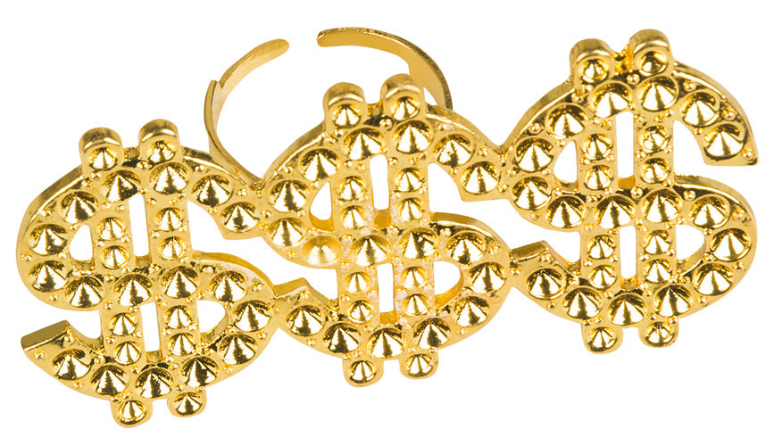 Triple Dollar Gold Ring - 1