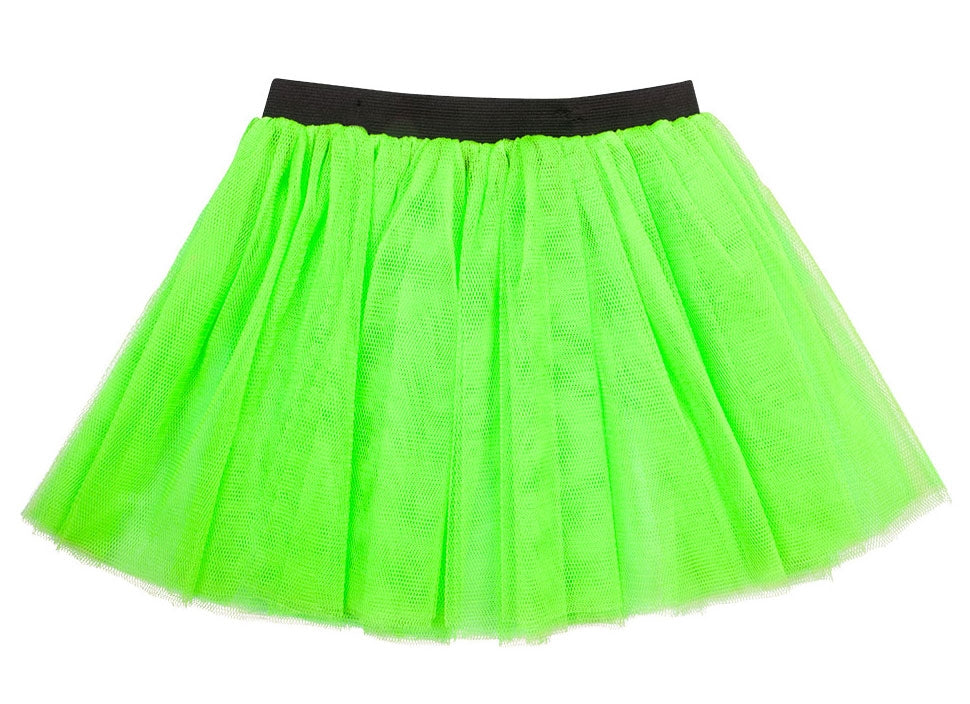 80er Party Tutu Rock neon-grün - 2