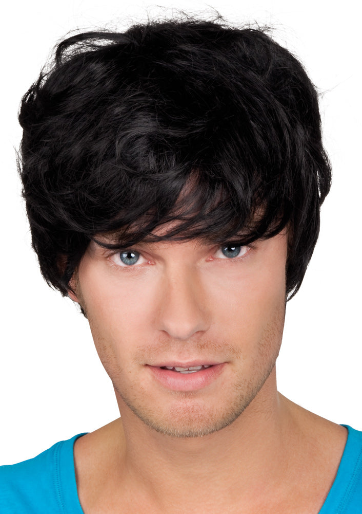 Tyler Beachboy Perücke schwarz - 1