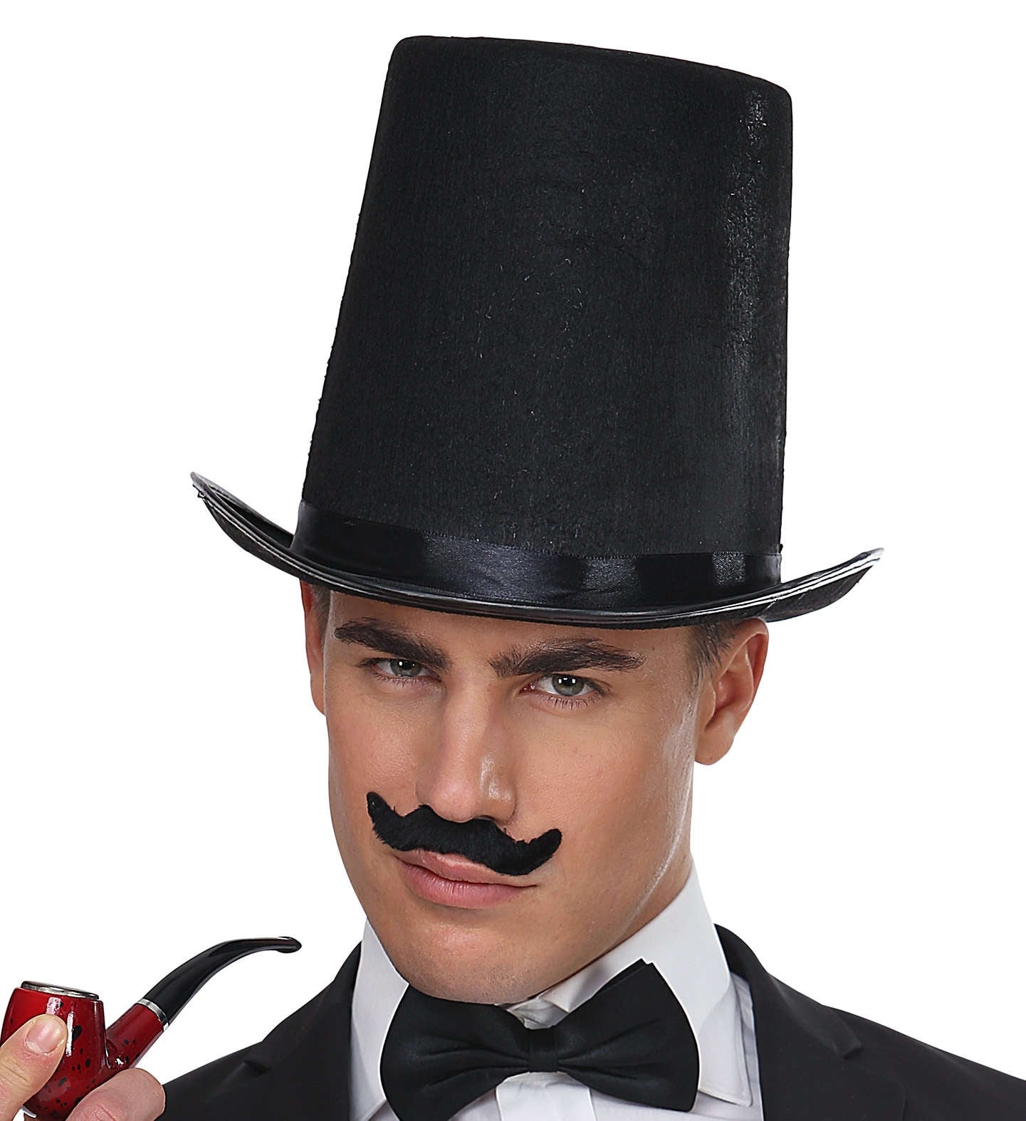 Edle Schwarze Zylinder 20cm - 1