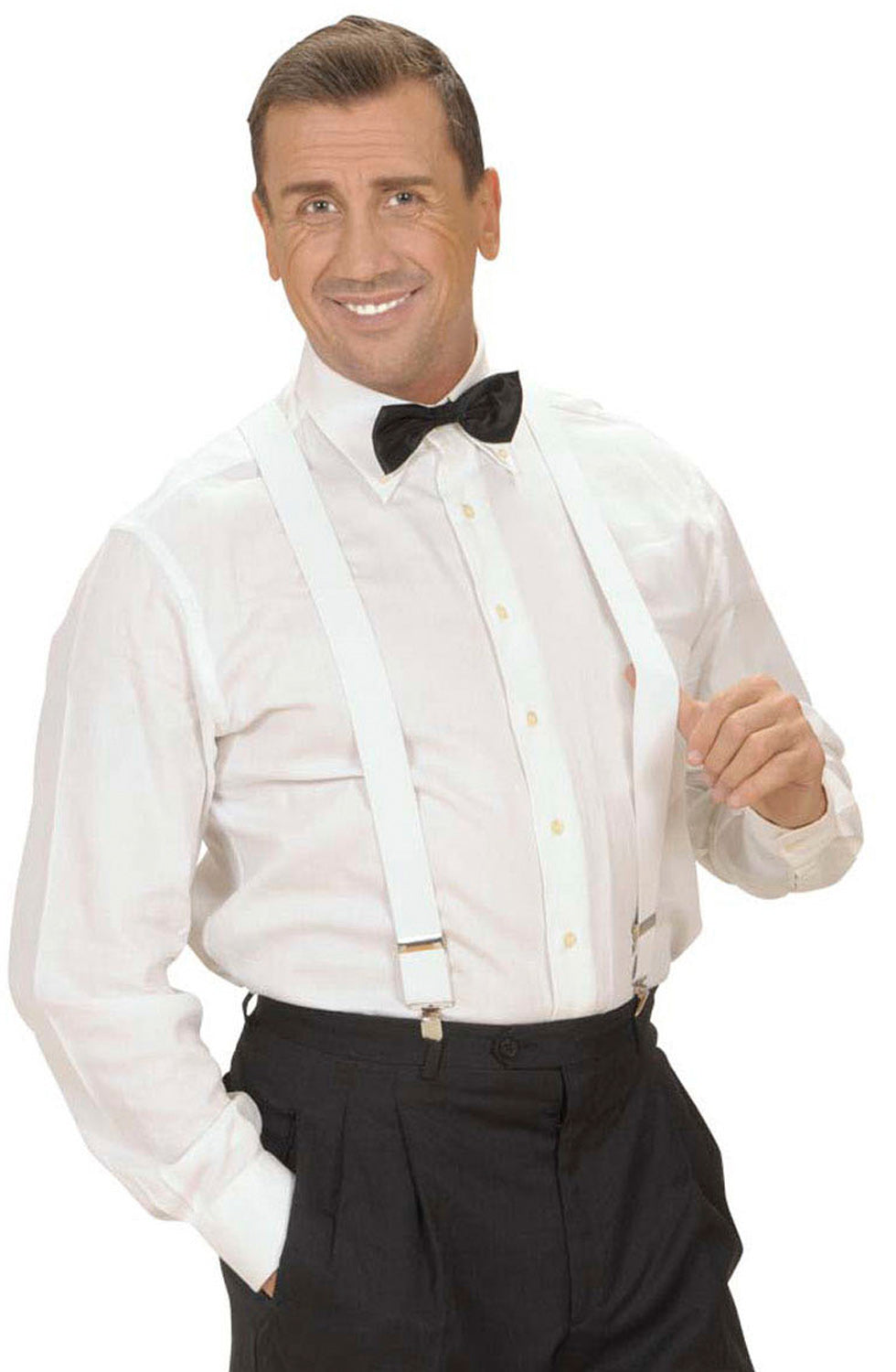 Weiße Hosenträger - 4