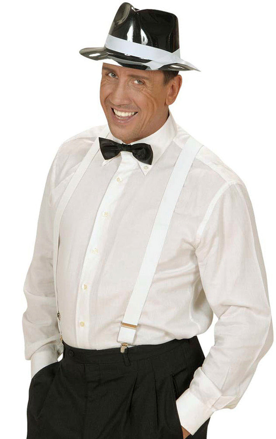 Weiße Hosenträger - 2