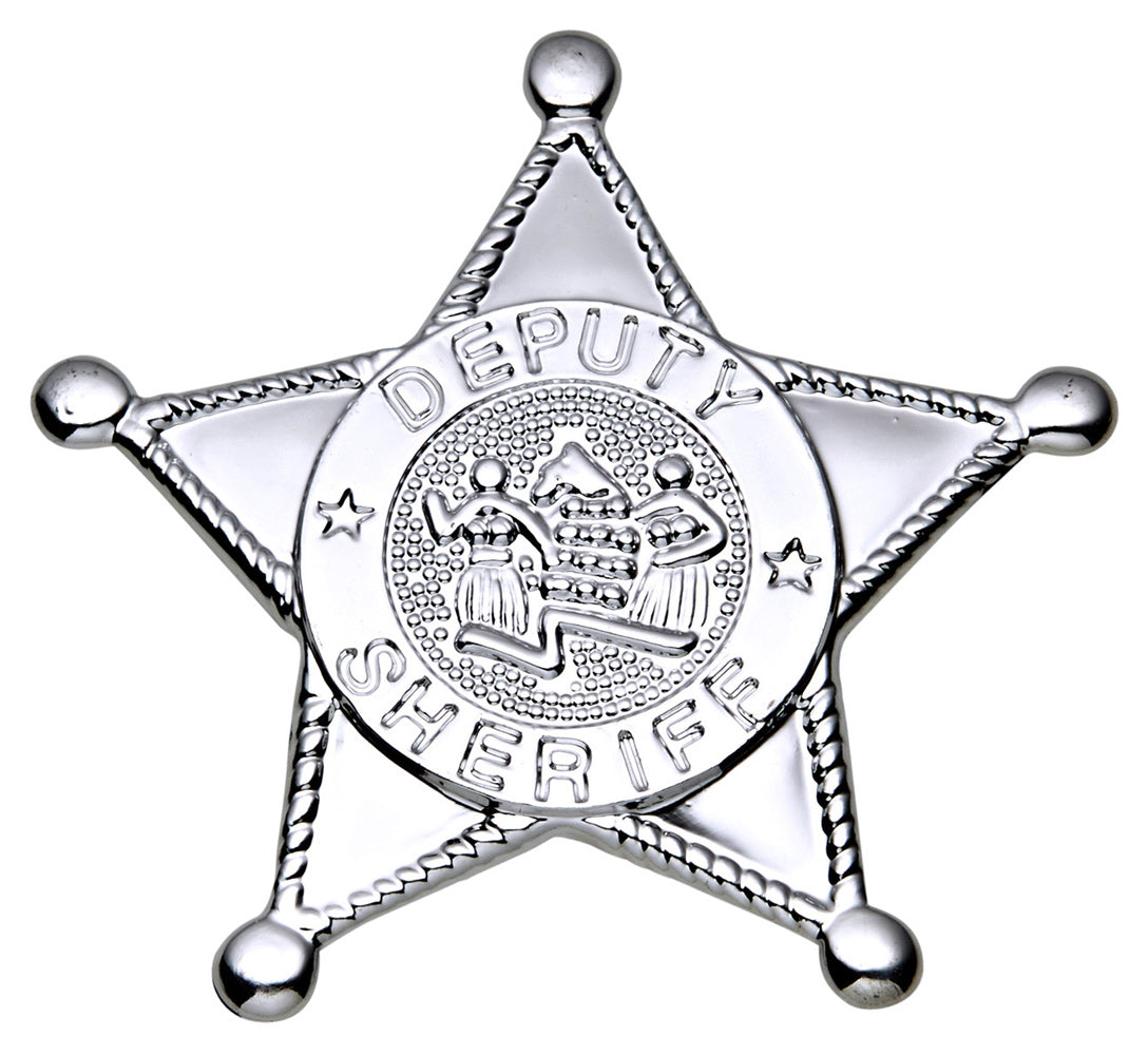 Western Sheriff Stern silber - 1