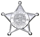 Western Sheriff Stern silber - 1