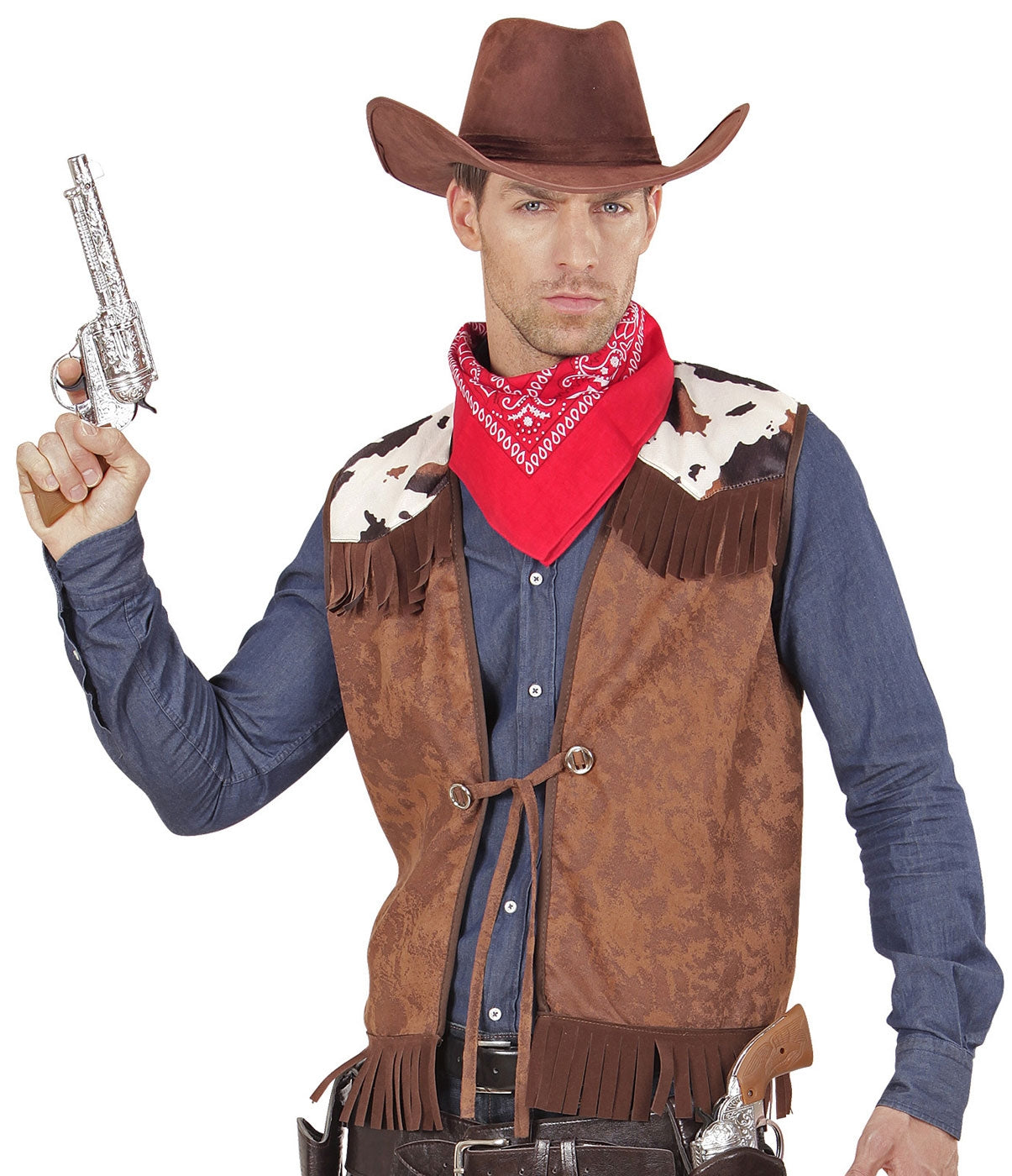 Wild West Cowboy Weste für Herren - 3
