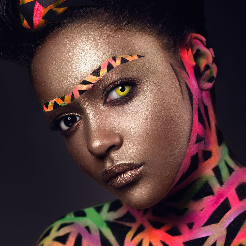 Scarry Yellow Tageslinse - 3