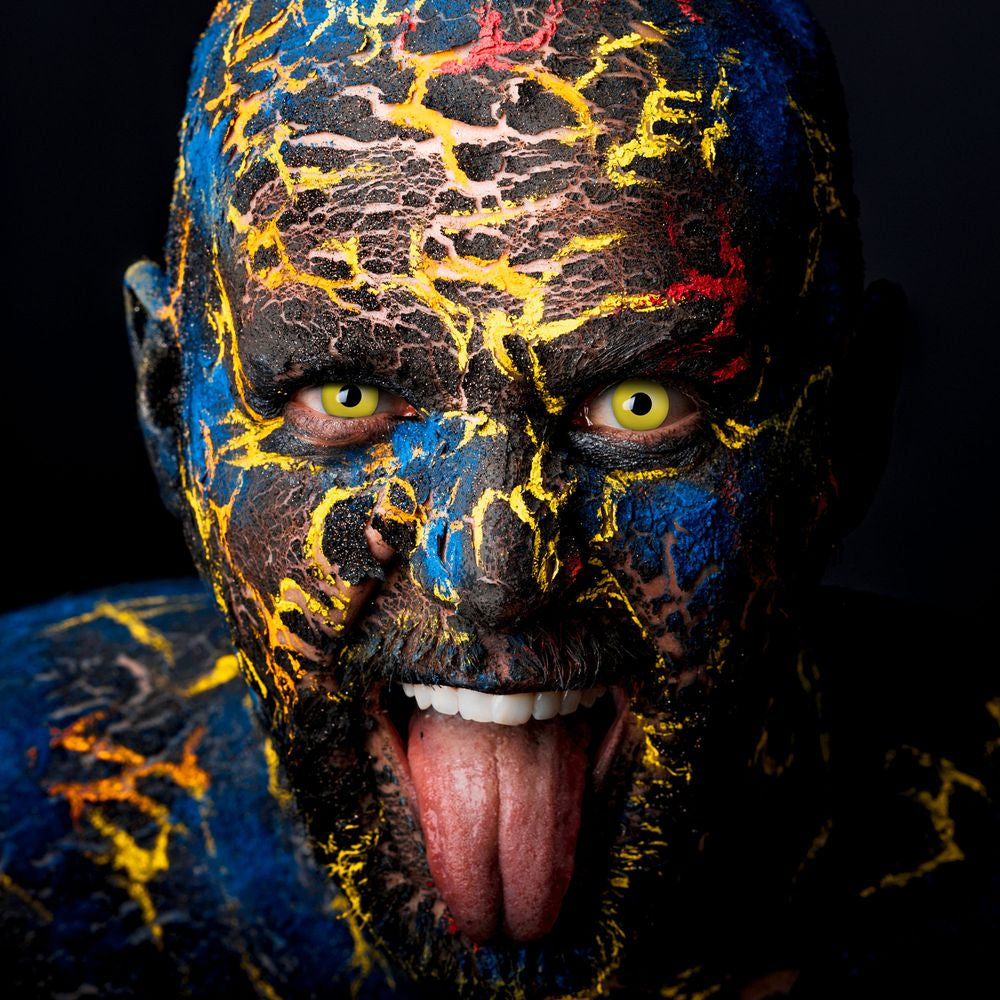 Scarry Yellow Tageslinse - 4