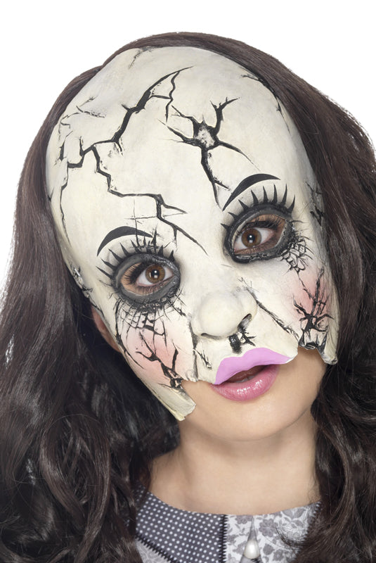 Zerkratzte Baby Doll Maske - 1