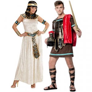 Kostümideen für Paare - Cleopatra + Marcus Antonius