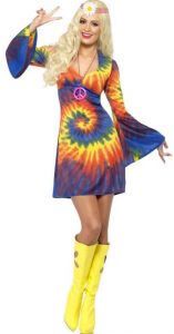 Hippie Kostüm Rainbow Lady