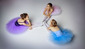 Ballerinas drei Kostüme
