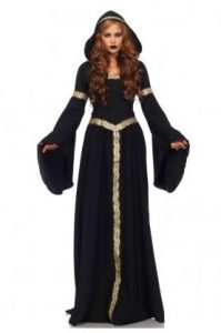 Mittelalter Gewandung - Heidnische Hexe des Mittelalters Deluxe Kostüm
