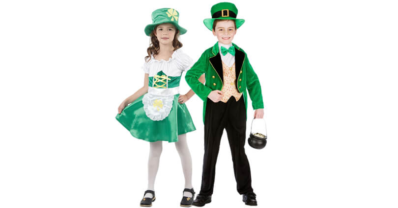 St. Patrick's Day Kinder Kostüm