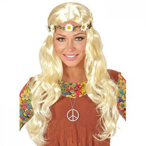 Kostümreiten - Hippie Perücke