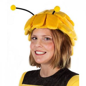 Reiten im Kostüm - Bienenmütze