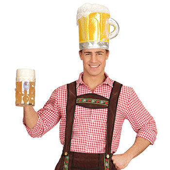Bierkapitän Kostüm - Crewman Bier Mütze
