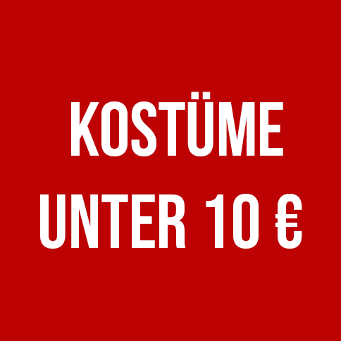 Kostüme unter 10€