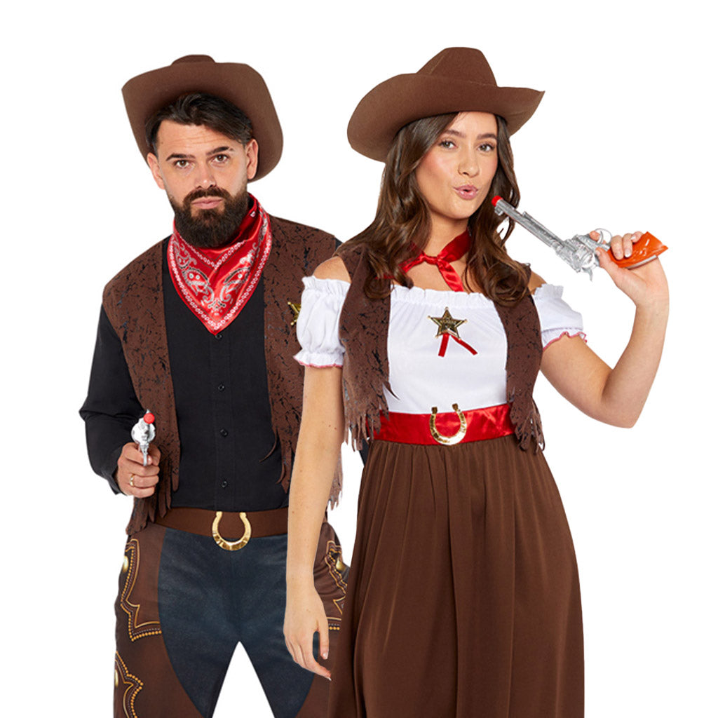 Cowboy & Cowgirl Kostüme Wilder Westen