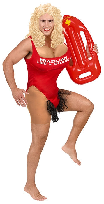 Brasilianische Rettungsschwimmerin Herrenkostüm - 2