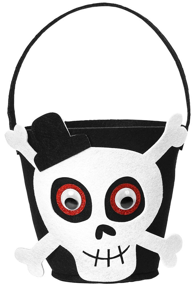 1 Trick or Treat Totenkopf Korb 1