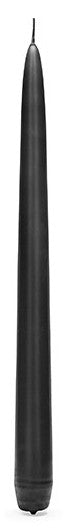 10 Stabkerzen Firenze matt-schwarz 24cm 3
