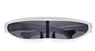 Robot Brille weiß Classic - 2