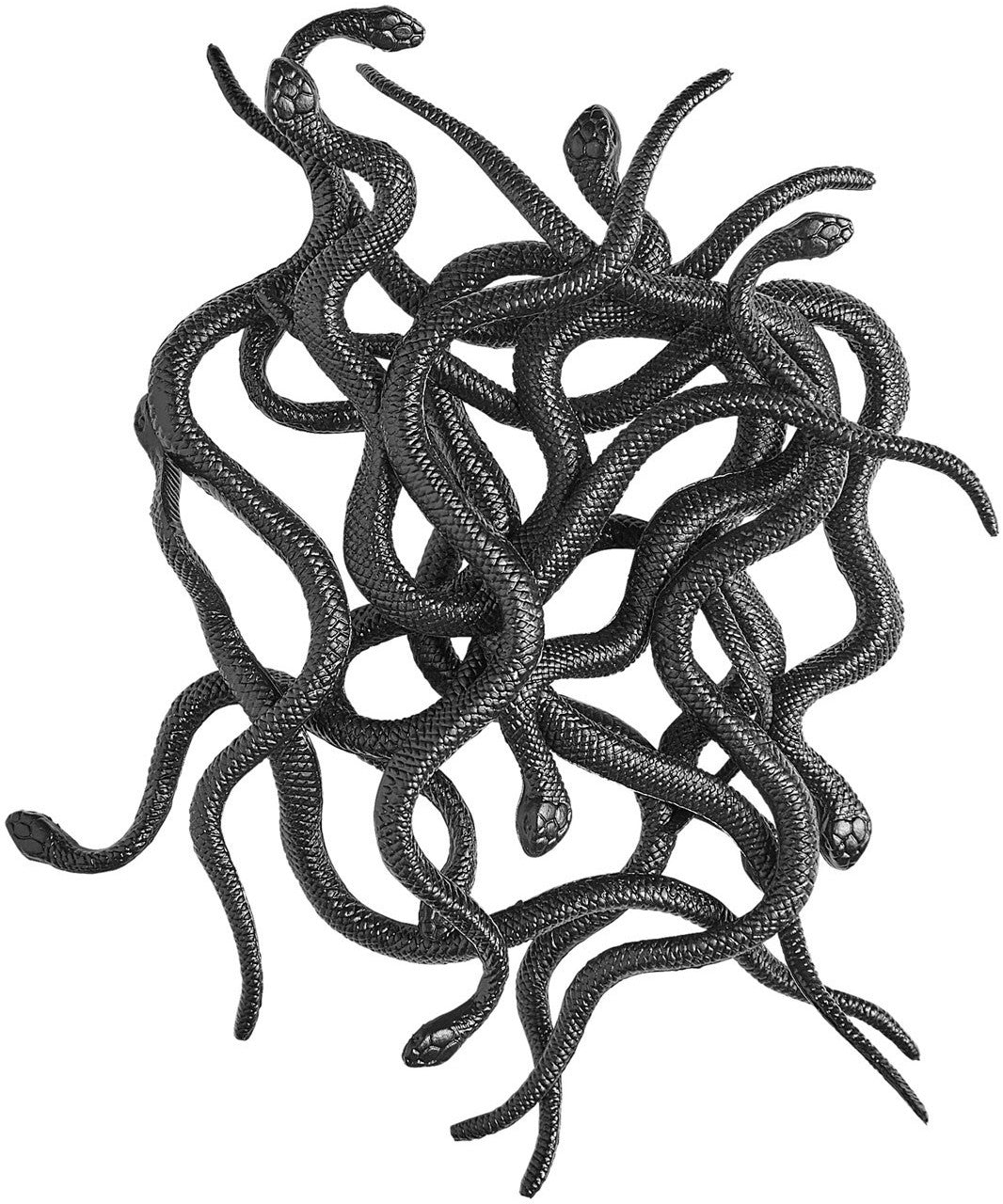 12 Kriechende Halloween Nattern 12,5cm 3