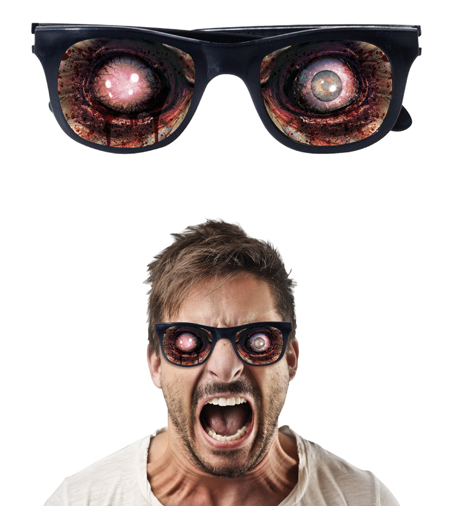 Crazy Zombie Brille - 1