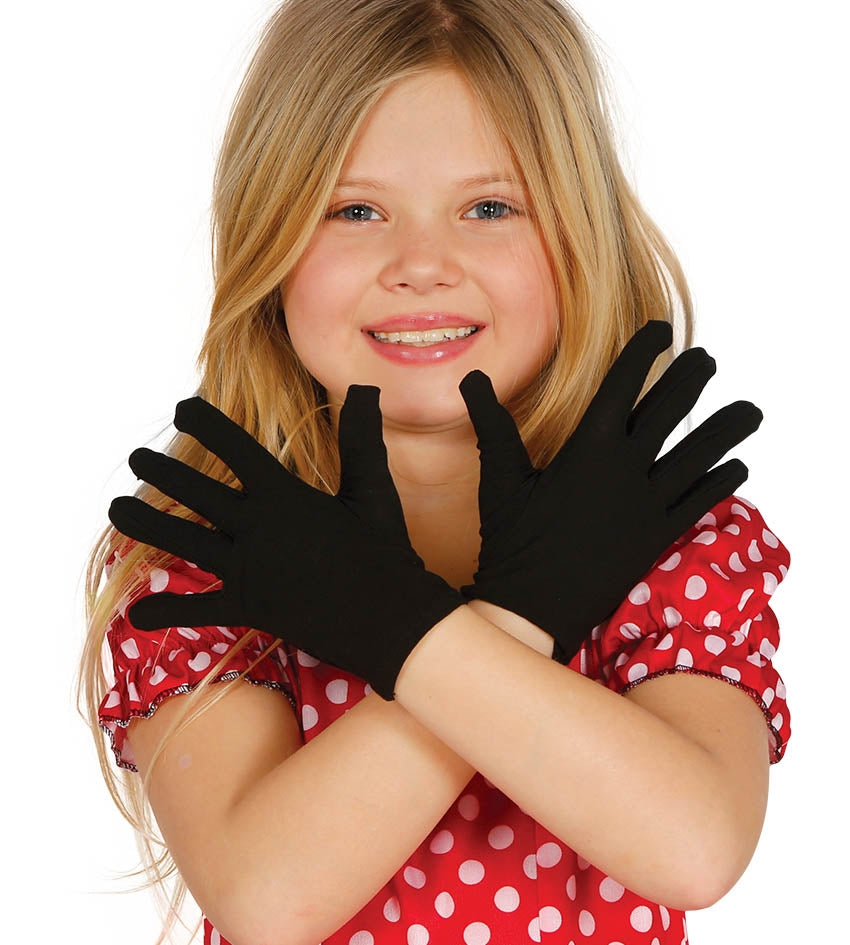 schwarze kinder handschuhe Schwarze Kinderhandschuhe