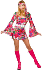 1970\'s Summer Flower-Power Kostüm - 1
