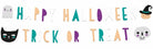 2 Trick or Treat Girlanden 1,5m 1