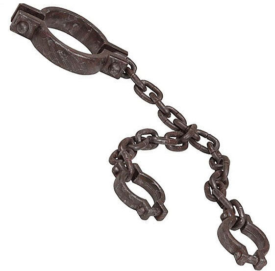 Prangerkette aus Hand- und Halsfessel - 1