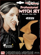 Hexen-Set 3-teilig aus Latex - 1