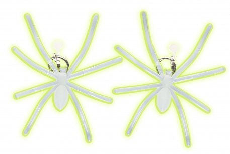Neon-Spinnen Ohrringe - 1