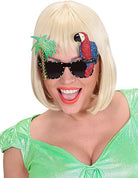 Hawaii Partybrille Papagei - 2